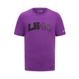 Mercedes Mens Lewis Hamilton Logo Tee, Purple - FansBRANDS®