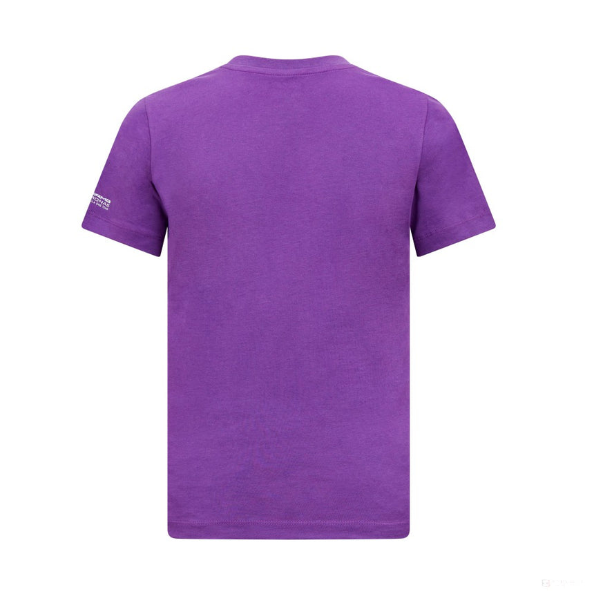 Mercedes Kids Lewis Hamilton Logo Tee, Purple - FansBRANDS®