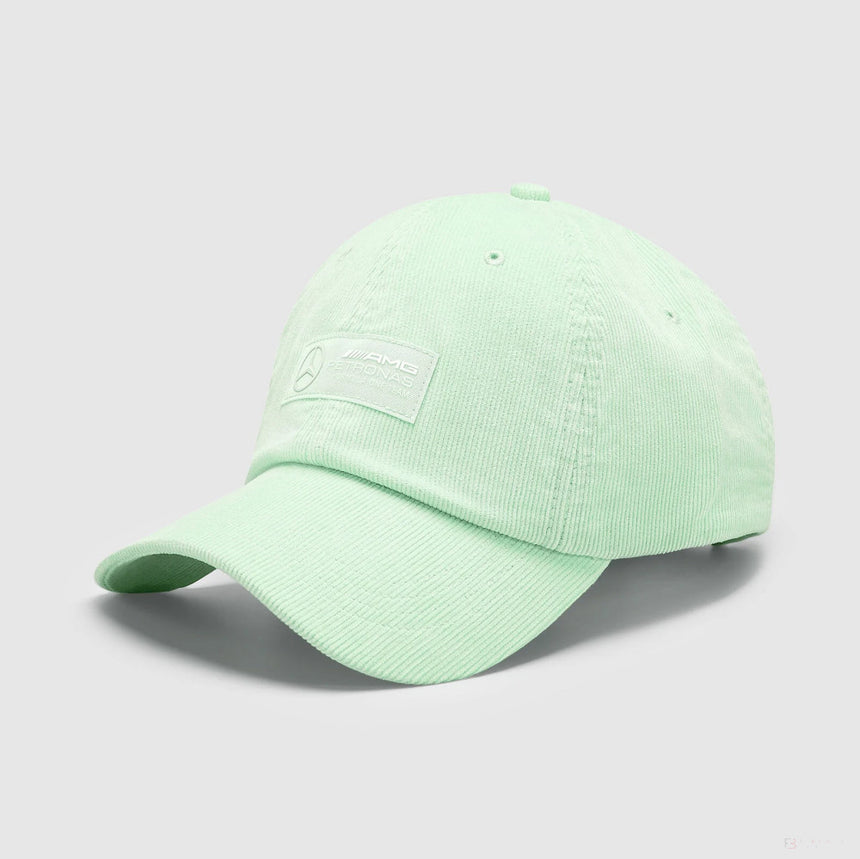 Mercedes Retro Cord Dad Cap, Mint - FansBRANDS®