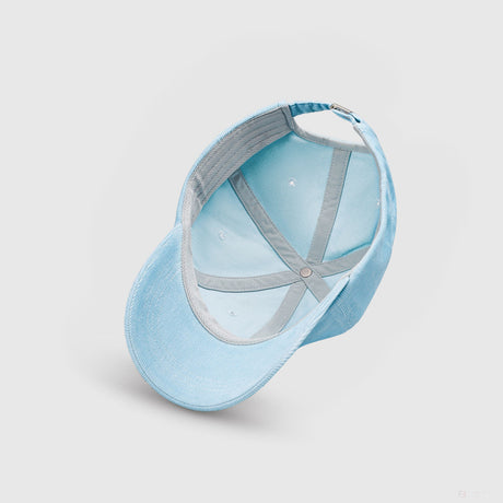 Mercedes Retro Cord Dad Cap, Blue - FansBRANDS®