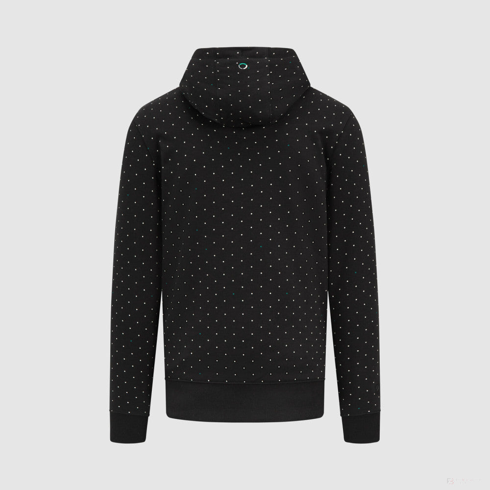 Mercedes-AMG Polka Dot Hoody ベンツ パーカー ポルカドット Mens Polka Dot Hoody Black | Official Mercedes-AMG PETRONAS