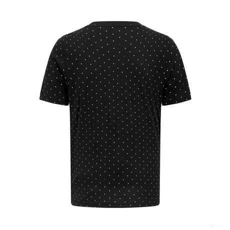 Mercedes Mens Polka Dot Tee, Black - FansBRANDS®