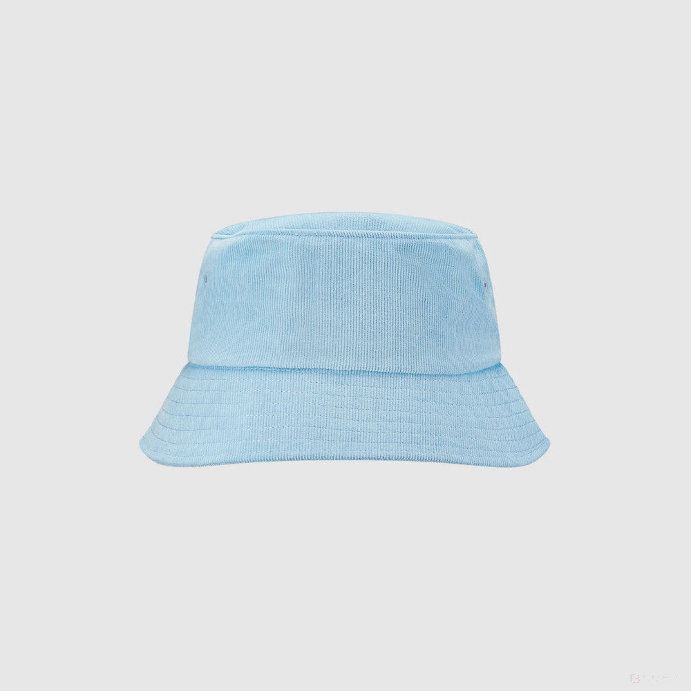 Mercedes Retro Cord Bucket Hat, Blue