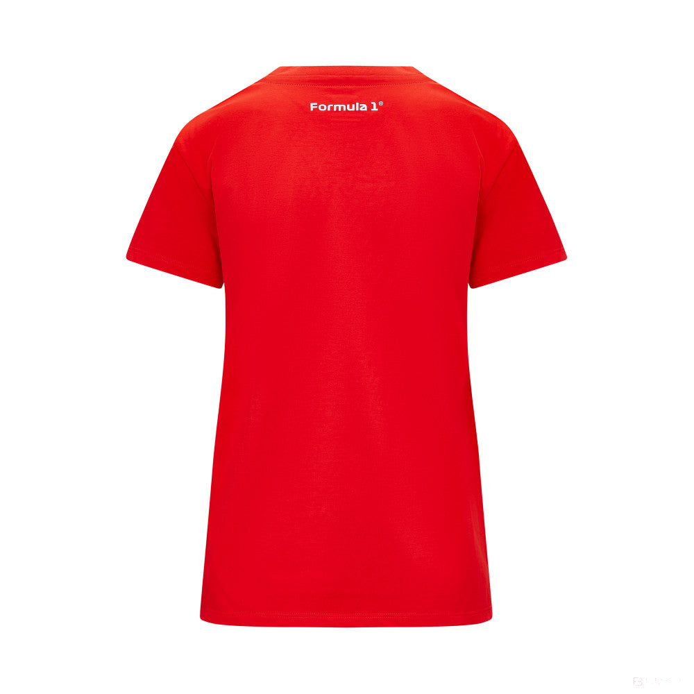 F1 Womens Logo Tee, Red - FansBRANDS®