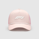 F1 Pastel Trucker Cap, Pink - FansBRANDS®