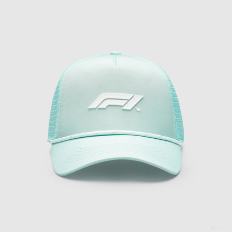 F1 Pastel Trucker Cap, Blue - FansBRANDS®