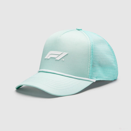 F1 Pastel Trucker Cap, Blue - FansBRANDS®