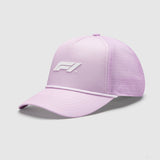 F1 Pastel Trucker Cap, Orchid - FansBRANDS®