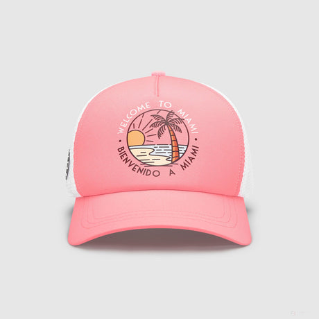 F1 Rs Miami Cap, Pink
