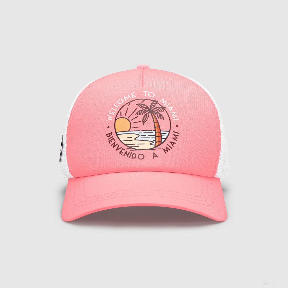 F1 Rs Miami Cap, Pink - FansBRANDS®