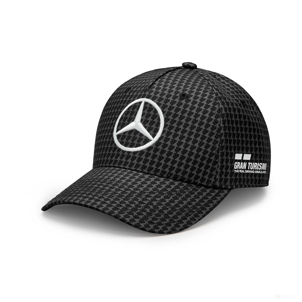 Mercedes Team Lewis Hamilton Col Driver Baseball Cap, Black, 2023