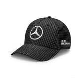 Mercedes Team Lewis Hamilton Col Driver Baseball Cap, Black, 2023 - FansBRANDS®