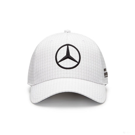 Mercedes Team Lewis Hamilton Col Driver Baseball Cap, White, 2023 - FansBRANDS®