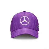 Mercedes Team Lewis Hamilton Col Driver Baseball Cap, Purple, 2023