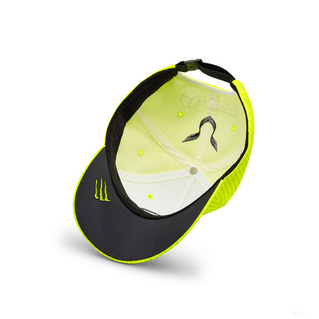 Mercedes Team Lewis Hamilton Col Driver Baseball Cap, Neon Yellow, 2023 - FansBRANDS®