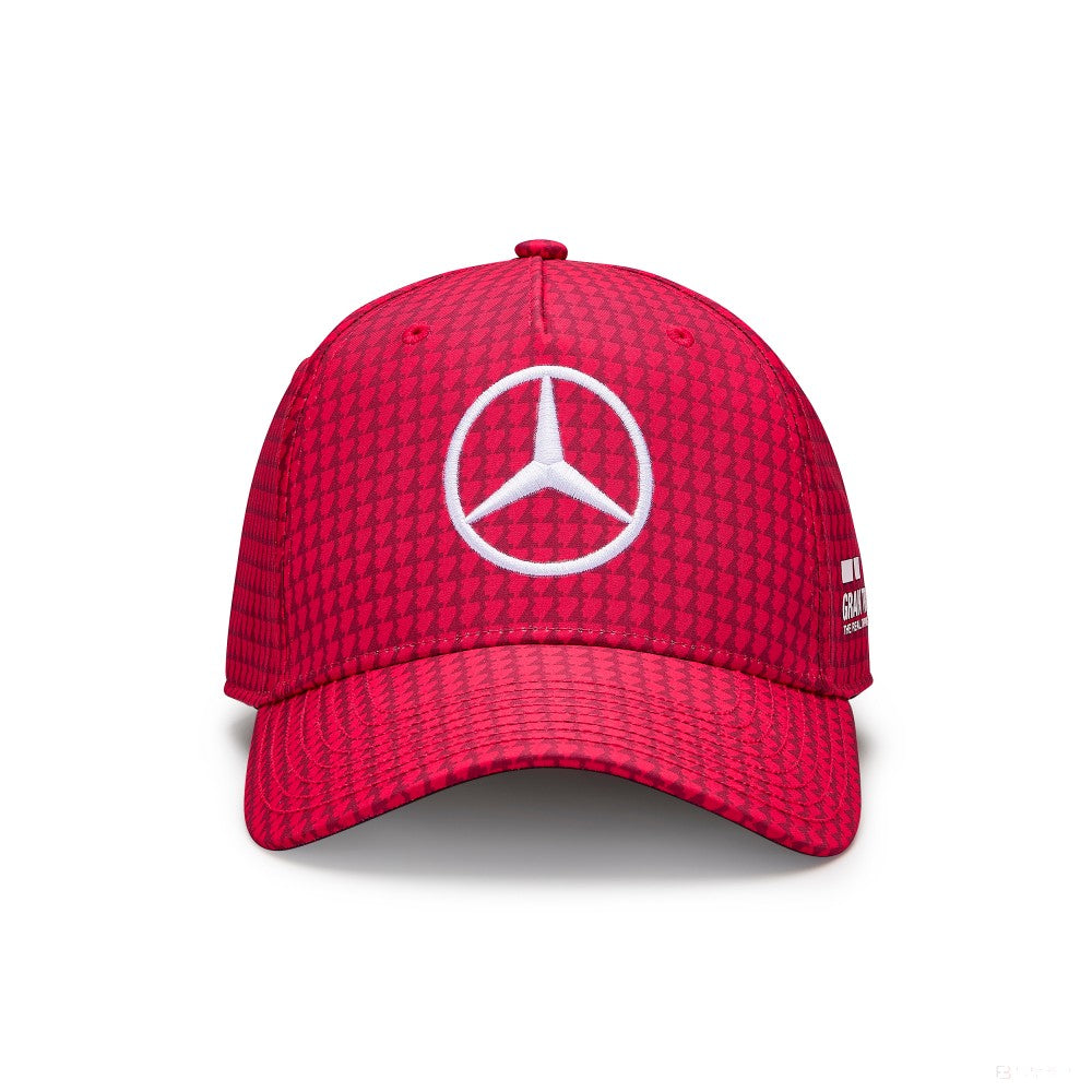 Mercedes Team Lewis Hamilton Col Driver Baseball Cap, Apple Red, 2023 - FansBRANDS®