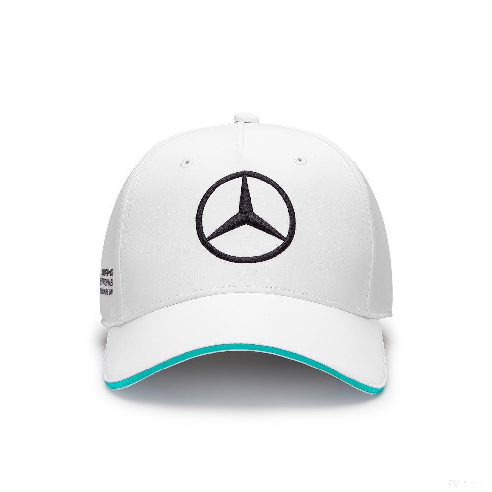 Mercedes Team Team Baseball Cap, White, 2023