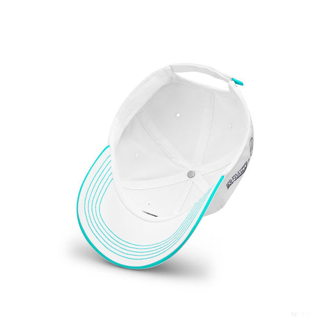 Mercedes Team Team Baseball Cap, White, 2023 - FansBRANDS®