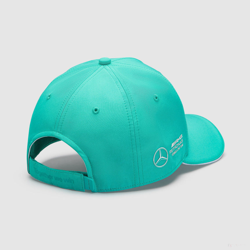 Mercedes Team Team Baseball Cap, Green, 2023 - FansBRANDS®