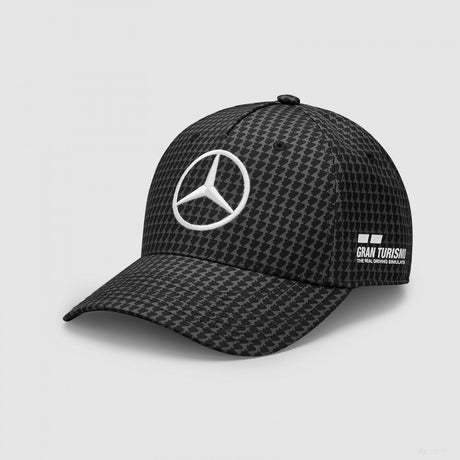 Mercedes Team Kids Lewis Hamilton Col Driver Baseball Cap, Black, 2023