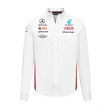 Mercedes Team Mens Team Shirt, White, 2023 - FansBRANDS®