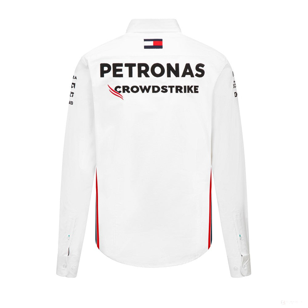 Mercedes Team Mens Team Shirt, White, 2023