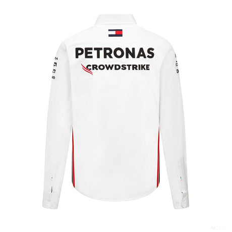 Mercedes Team Mens Team Shirt, White, 2023