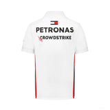 Mercedes Team Mens Polo, White, 2023 - FansBRANDS®