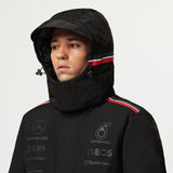 Mercedes Team Winter Coat, Black, 2023