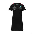 Mercedes Team Womens T-Dress, Black, 2023 - FansBRANDS®