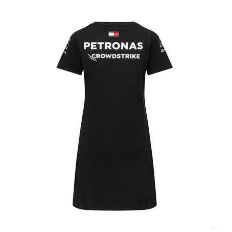 Mercedes Team Womens T-Dress, Black, 2023