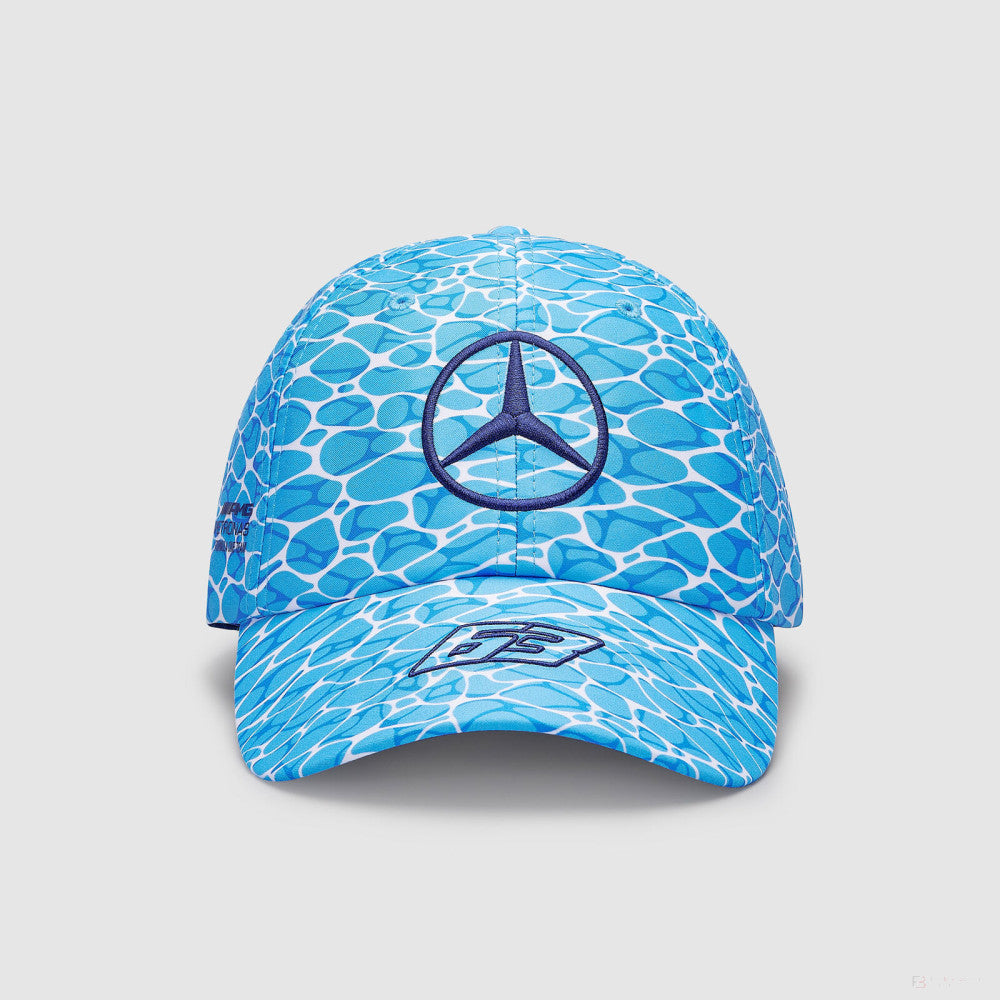 Mercedes Team Se George Russell Cap, No Diving, Blue, 2023