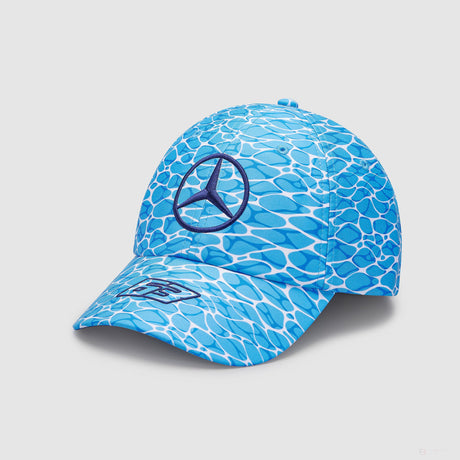 Mercedes Team Se George Russell Cap, No Diving, Blue, 2023