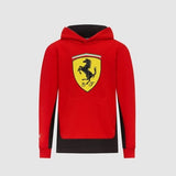 Ferrari Kids Big Shield Hoody, Red