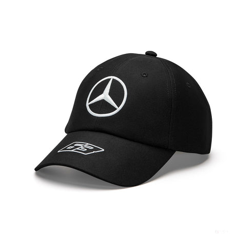 Mercedes Team George Russell Driver Dad Cap, Black, 2023