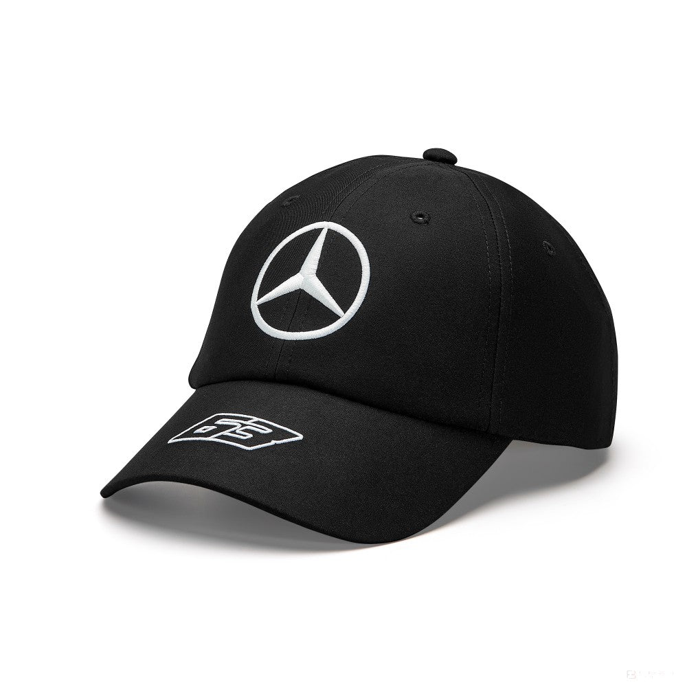 Mercedes Team George Russell Driver Dad Cap, Black, 2023 - FansBRANDS®