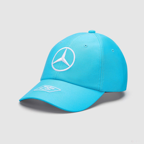 Mercedes Team George Russell Driver Dad Cap, Blue, 2023