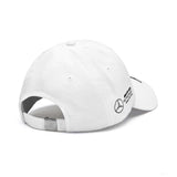 Mercedes Team Kids George Russell Baseball Driver Cap, White, 2023 - FansBRANDS®