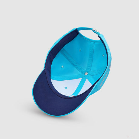 Mercedes Team Kids George Russell Baseball Driver Cap, Blue, 2023 - FansBRANDS®