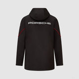 Porsche rain jacket, team, black, 2023 - FansBRANDS®