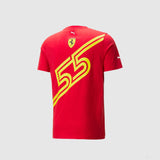 Ferrari Team Se Sainz Tee, Red, 2023 - FansBRANDS®