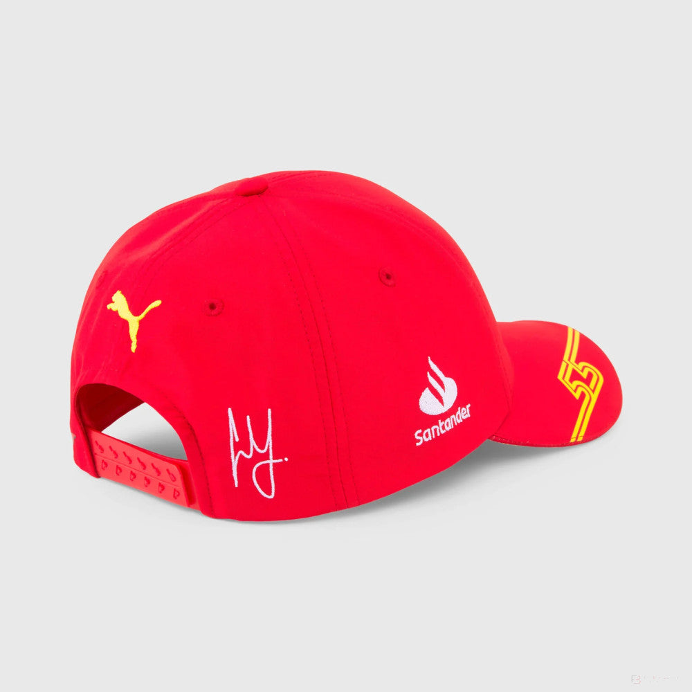 Ferrari Team Se Sainz Cap, Red, 2023 - FansBRANDS®