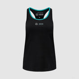 Mercedes Womens Stealth Racerback, Black - FansBRANDS®