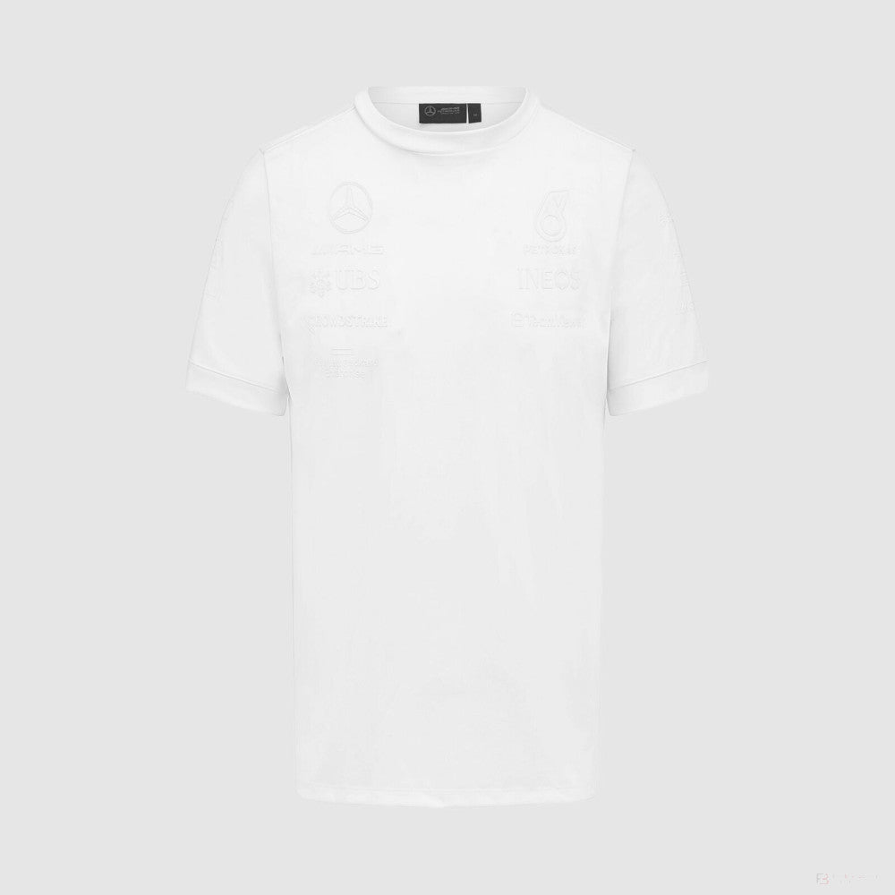 Mercedes t-shirt, stealth, white - FansBRANDS®