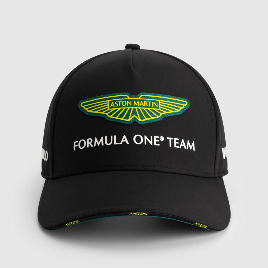 Gorra del equipo Aston Martin AMF1 negra 🔥