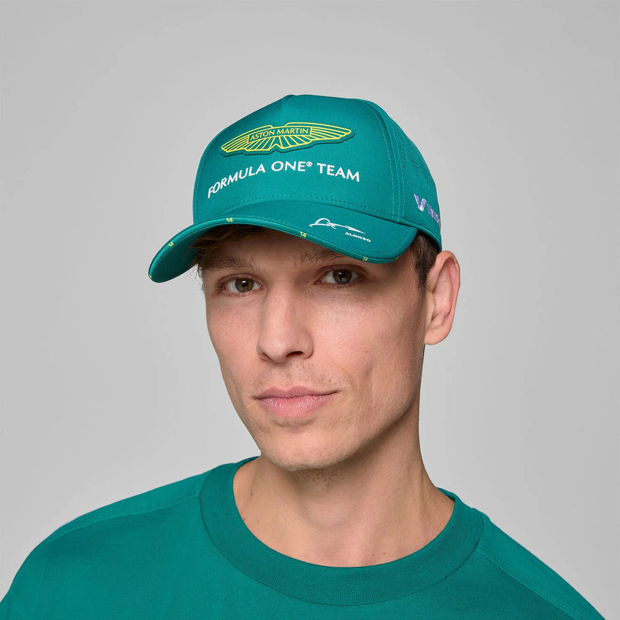 Aston Martin AMF1, Team, Cap, Fernando Alonso, Green 🔥
