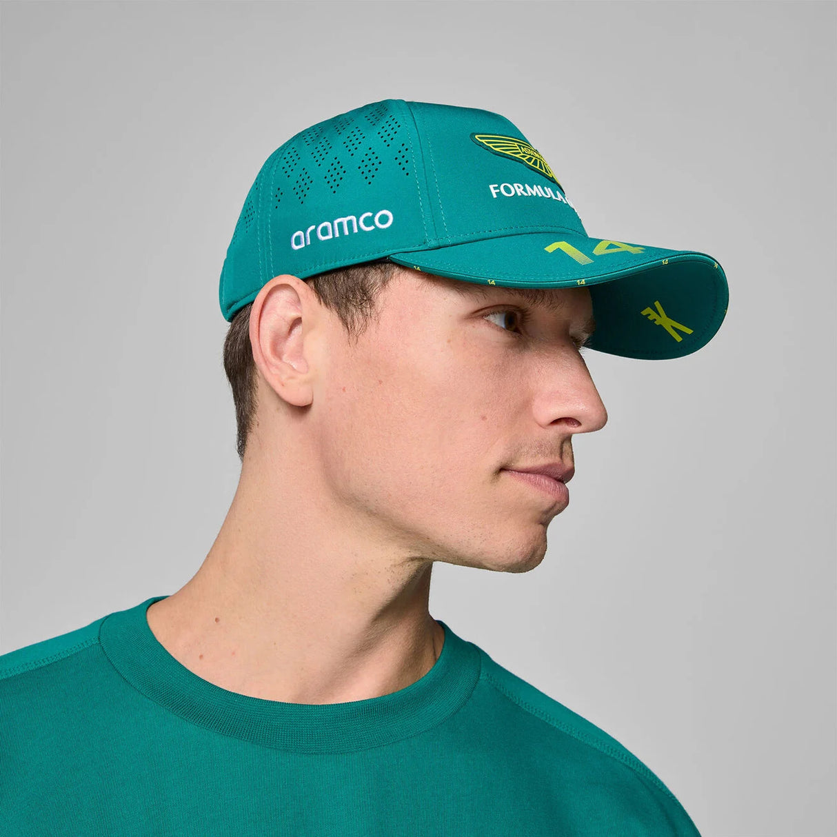 Aston Martin AMF1, Team, Cap, Fernando Alonso, Green 🔥