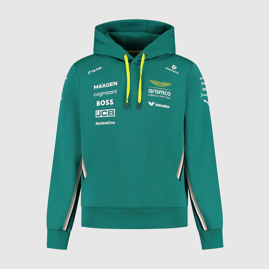 Sudadera de piloto Aston Martin AMF1, color verde 🔥