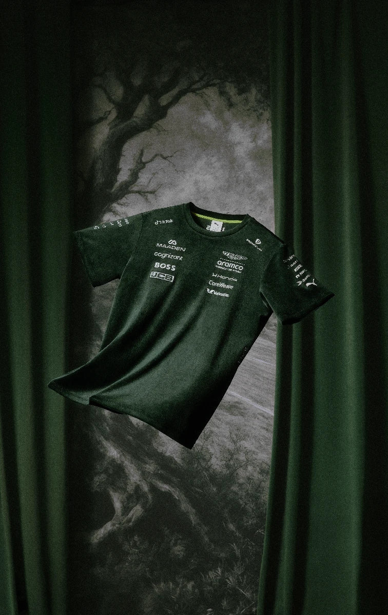 Aston Martin Team T-Shirt, UK Special Edition, PUMA, Green, 2026