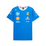 Ferrari t-shirt, team, Puma Monza special edition, blue